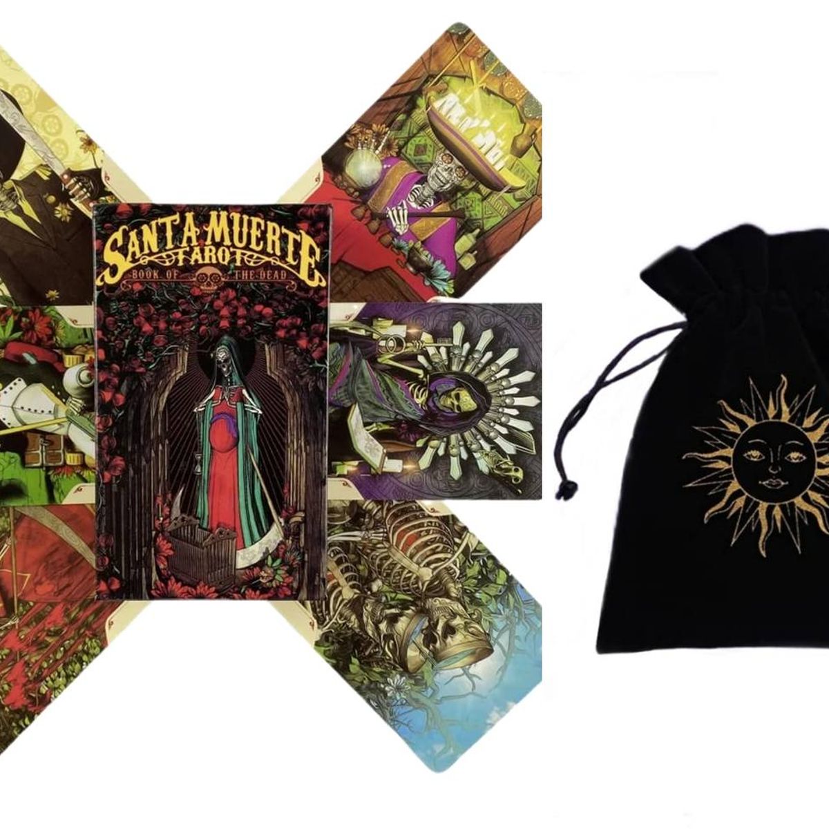 GENERICO - cartas del TAROT SANTA MUERTE TAROT