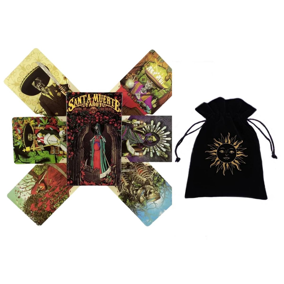 GENERICO - cartas del TAROT SANTA MUERTE TAROT