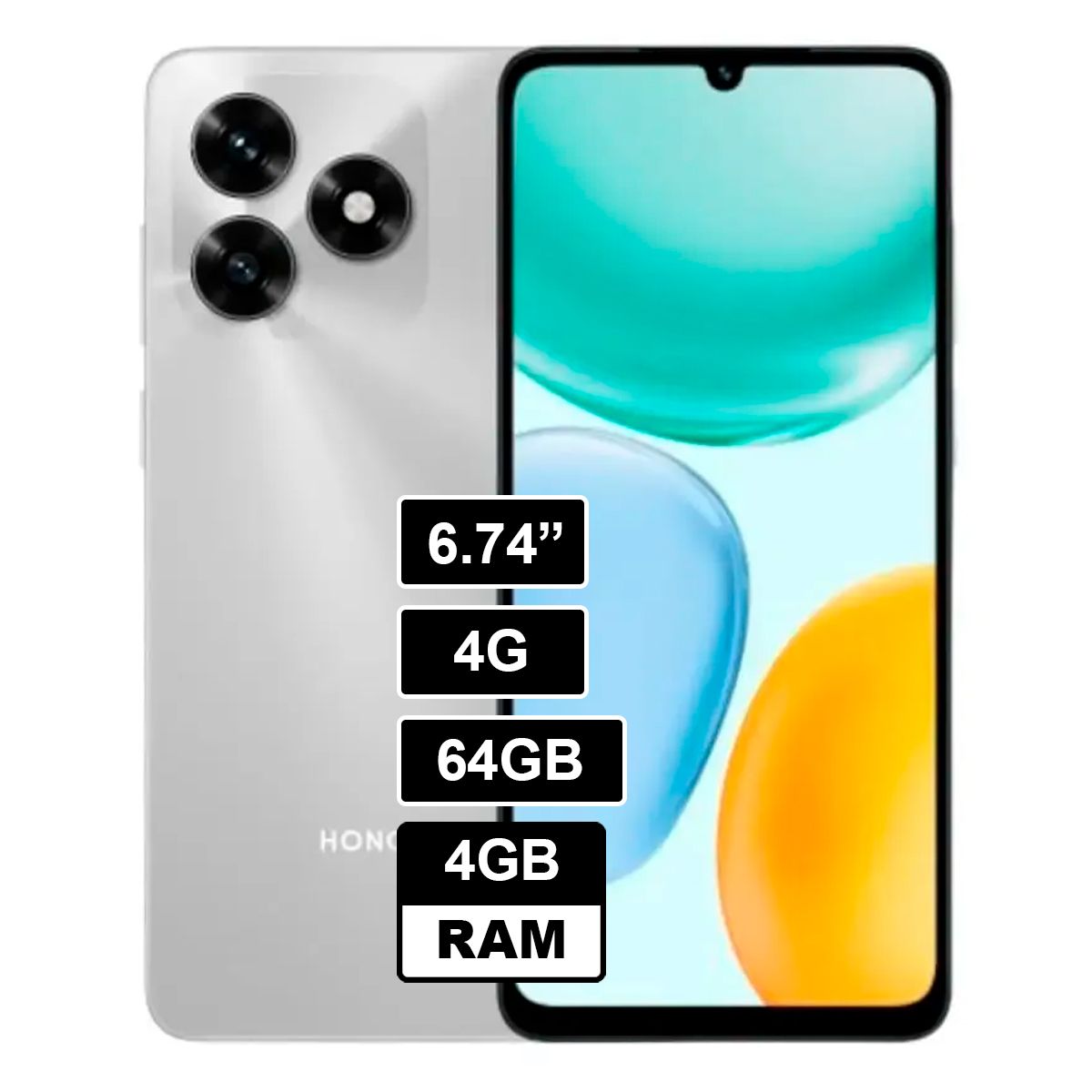 HONOR - X5C 4GB 64GB Plata