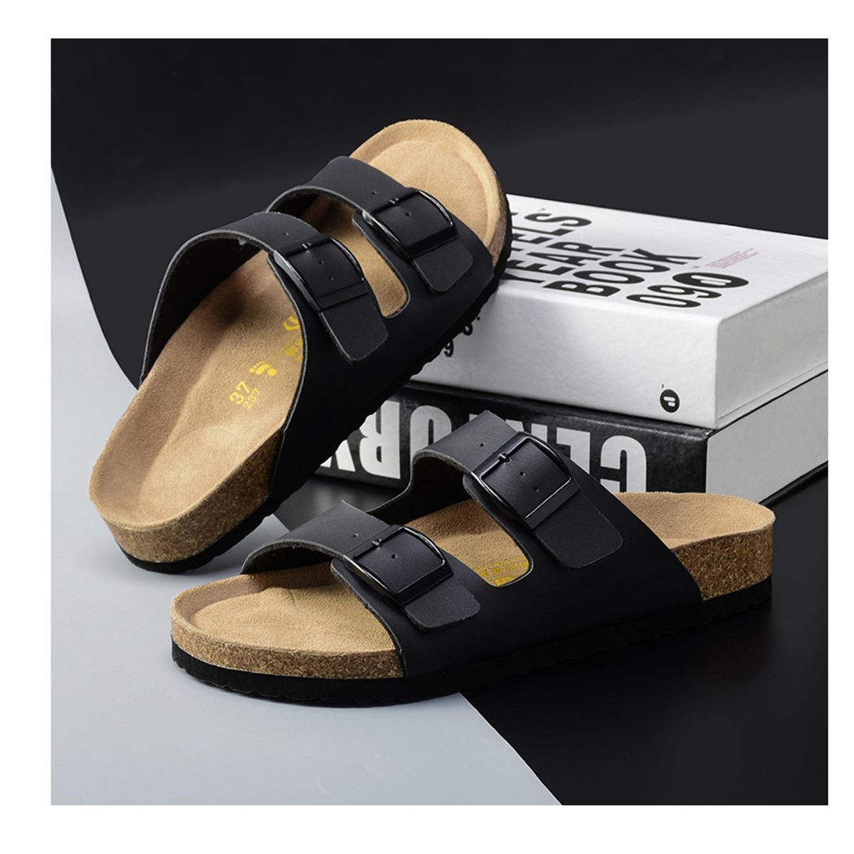 GENERICO - Sandalias Ibiza  Chanclas Playa Unisex Suela Gruesa Antideslizante