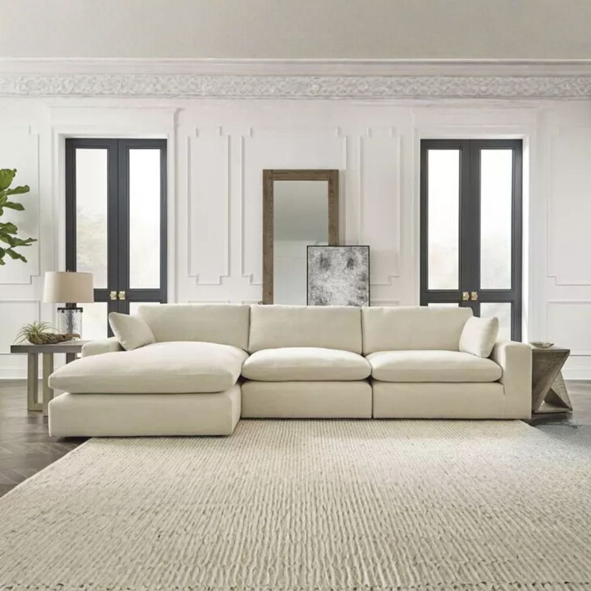 GENERICO - Seccional Elyza Derecho en Tela Chenille Antifluido