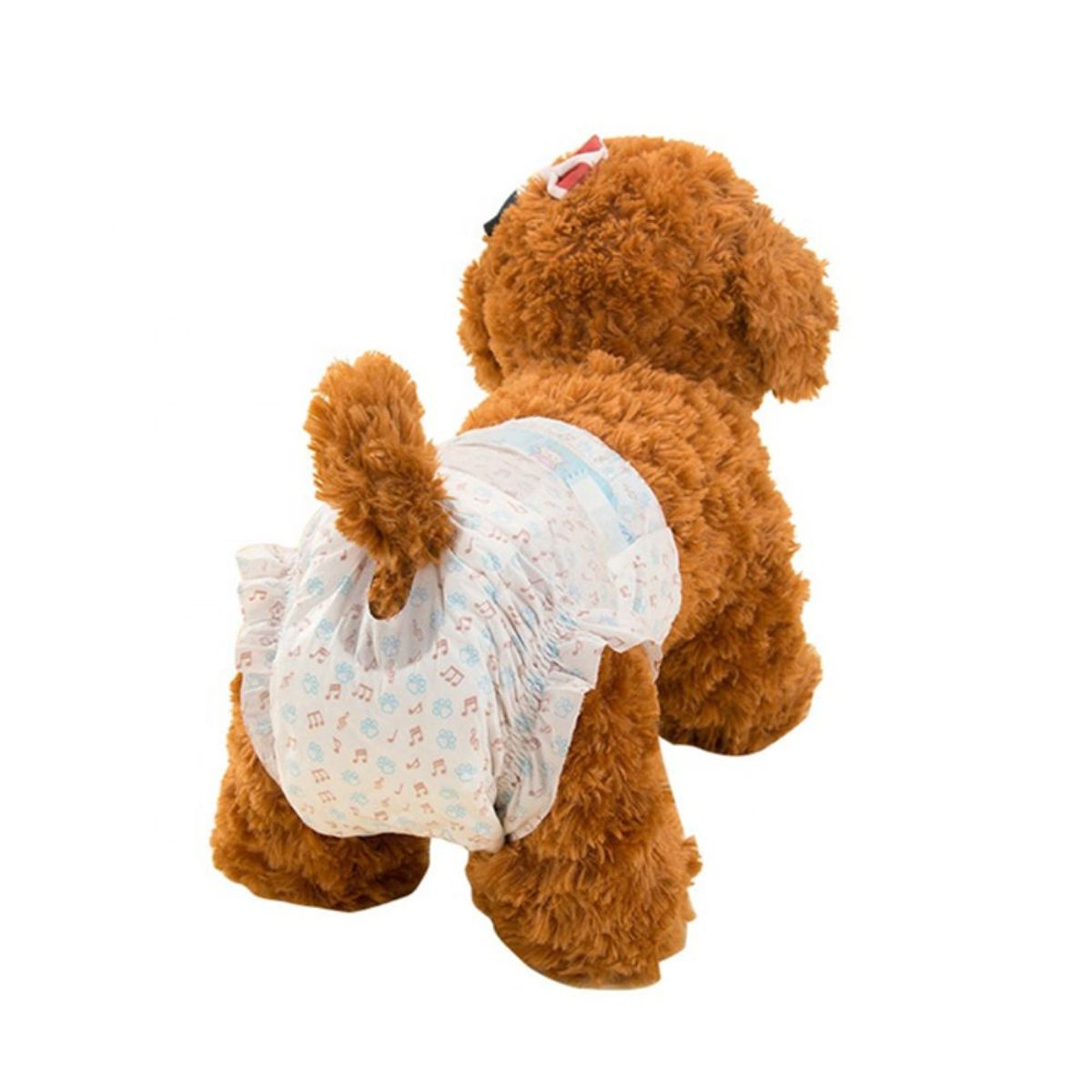 GENERICO - TWO-PACK 02 Pañales Desechables para Mascotas Hembra L