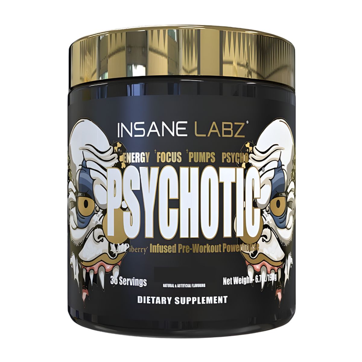 INSANE LABZ - Psychotic Gold 35 servicios / Pre-Entreno Insane Labz - Watermelon