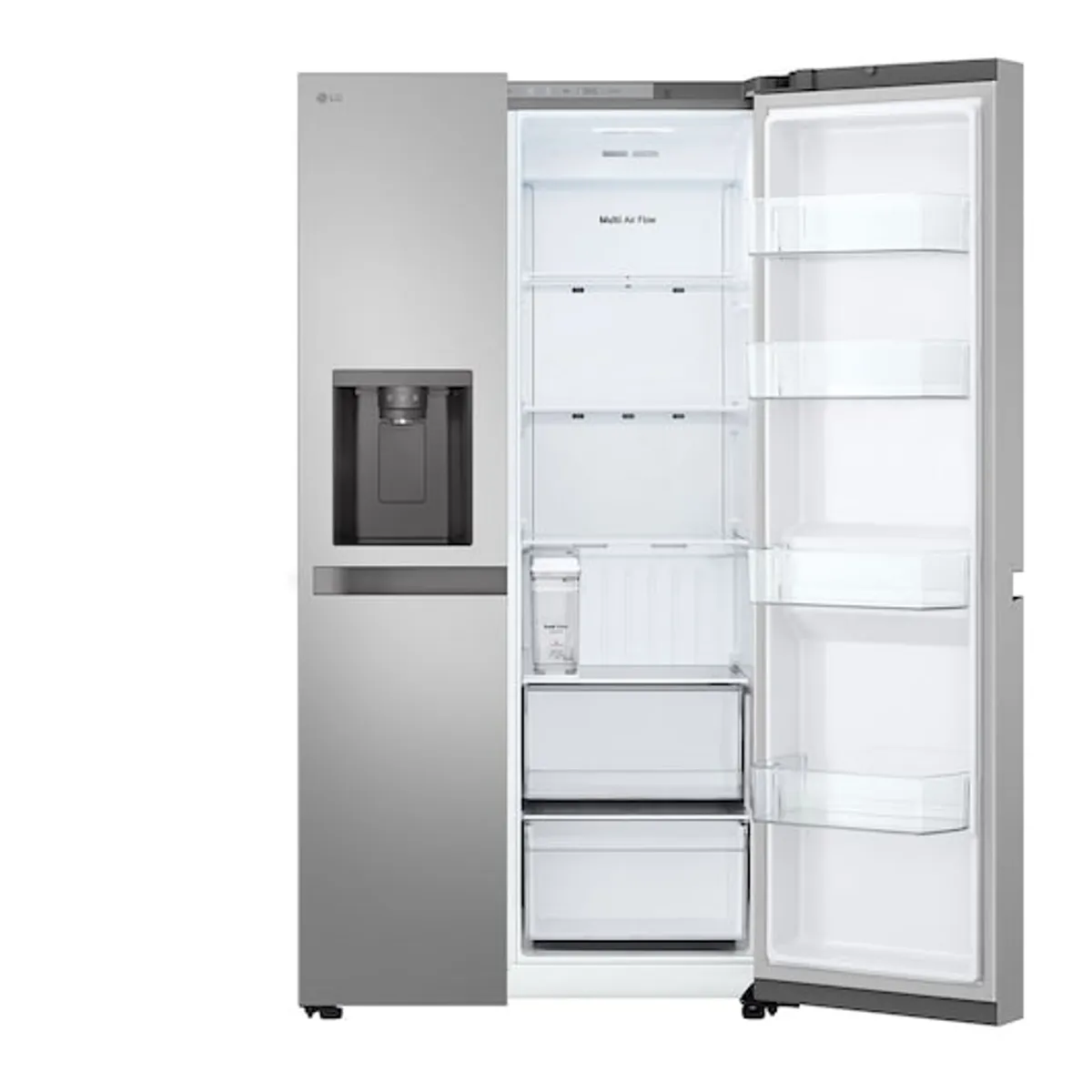 LG - Refrigeradora Side By Side 625l No Require Conexión Gs66spy