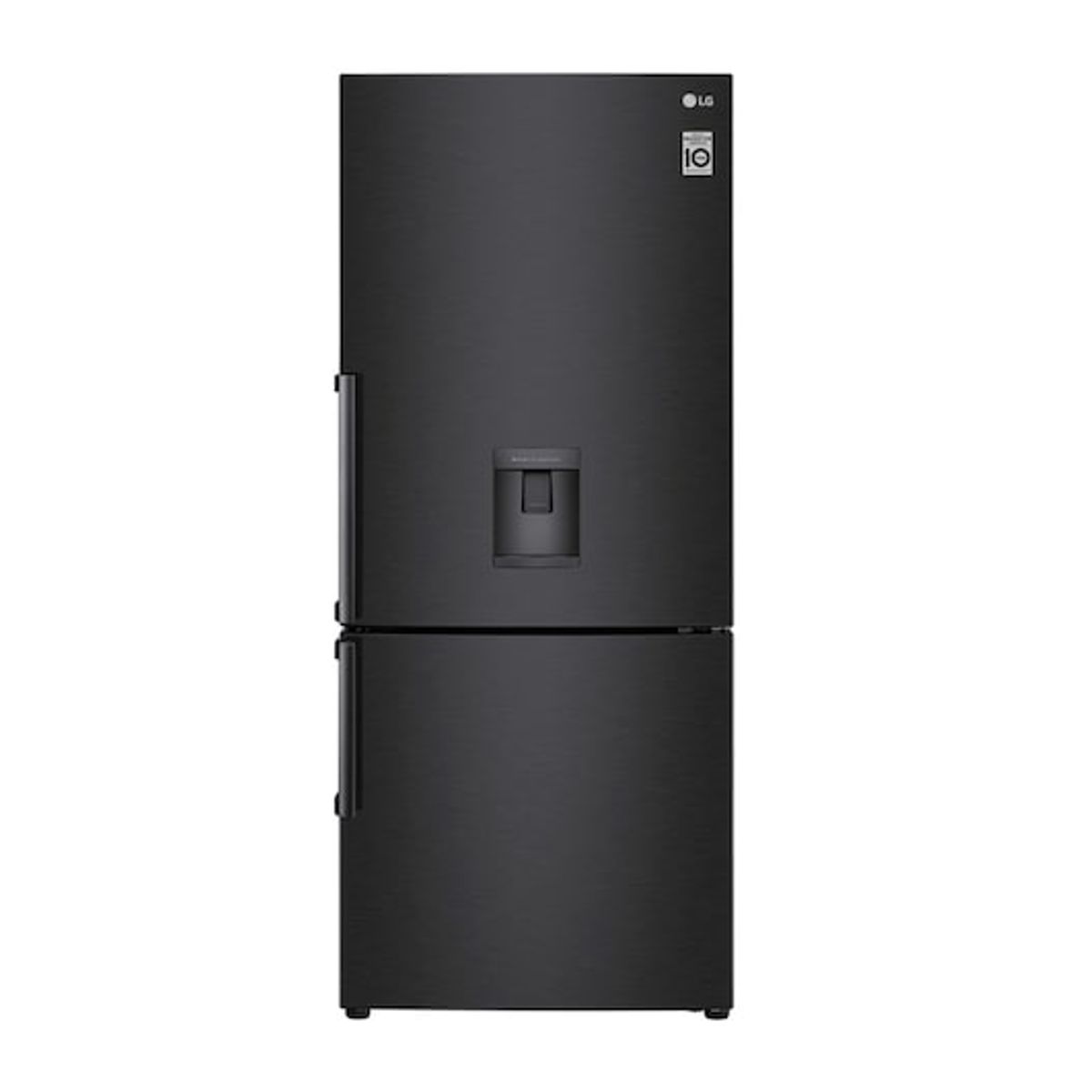 LG - Refrigeradora Bottom Freezer403l Múltiple Flujo Aire Gb41wgt Color Negro