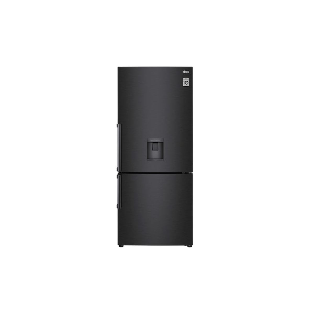 LG - Refrigeradora Bottom Freezer403l Múltiple Flujo Aire Gb41wgt Color Negro