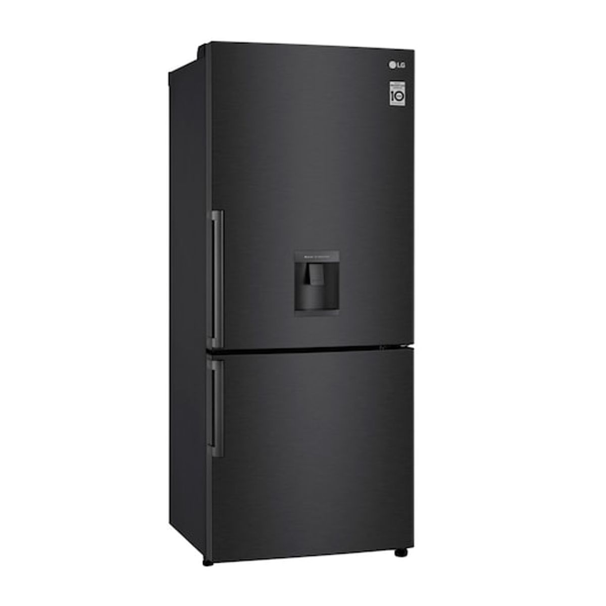 LG - Refrigeradora Bottom Freezer403l Múltiple Flujo Aire Gb41wgt Color Negro