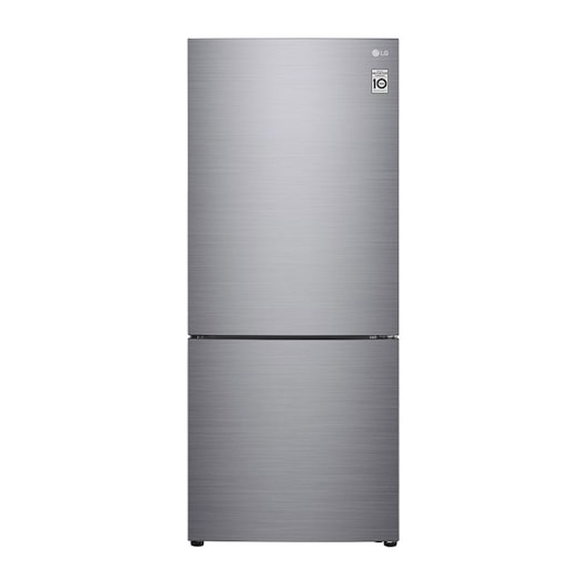 Refrigeradora LG Bottom Freezer Gb41bpp No Frost 408l Plata Color Plateado, marca LG - Foto 2