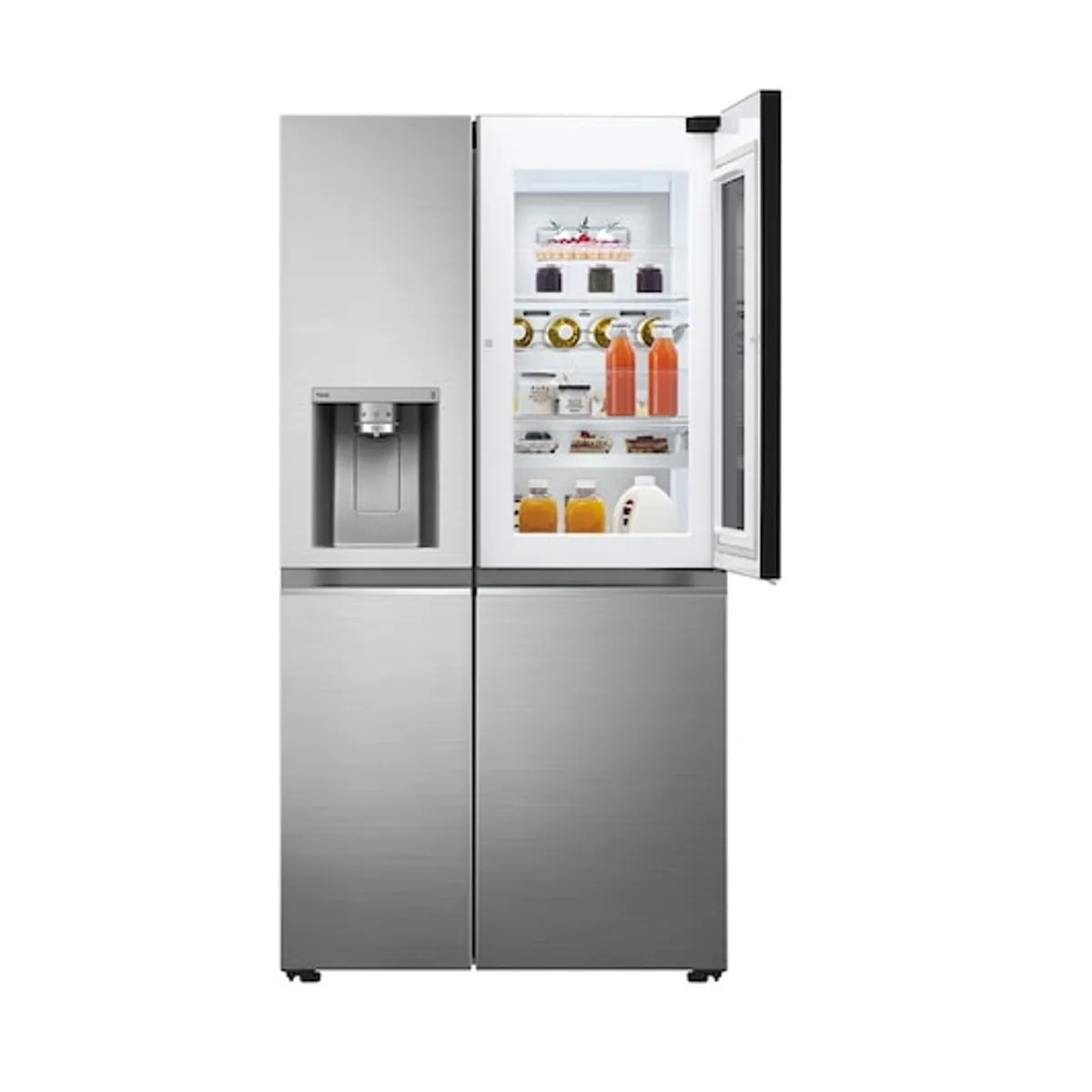 LG - Refrigeradora LG Side By Side 617l Instaview Gs66sxn