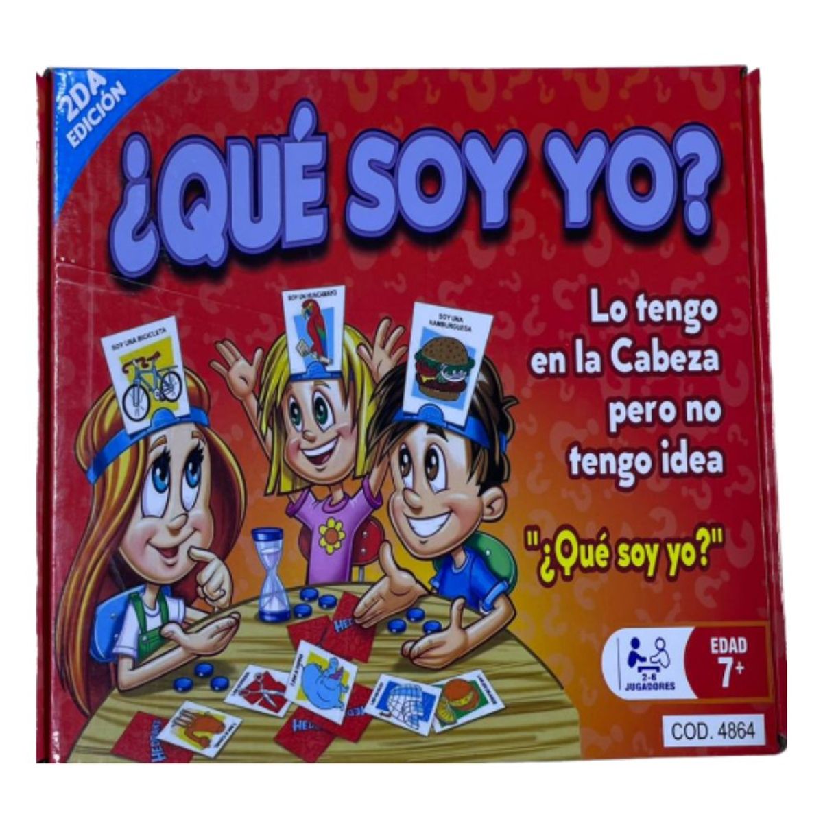 GENERICO - Juego De Mesa Familiar Adivina Que Soy yo Generico