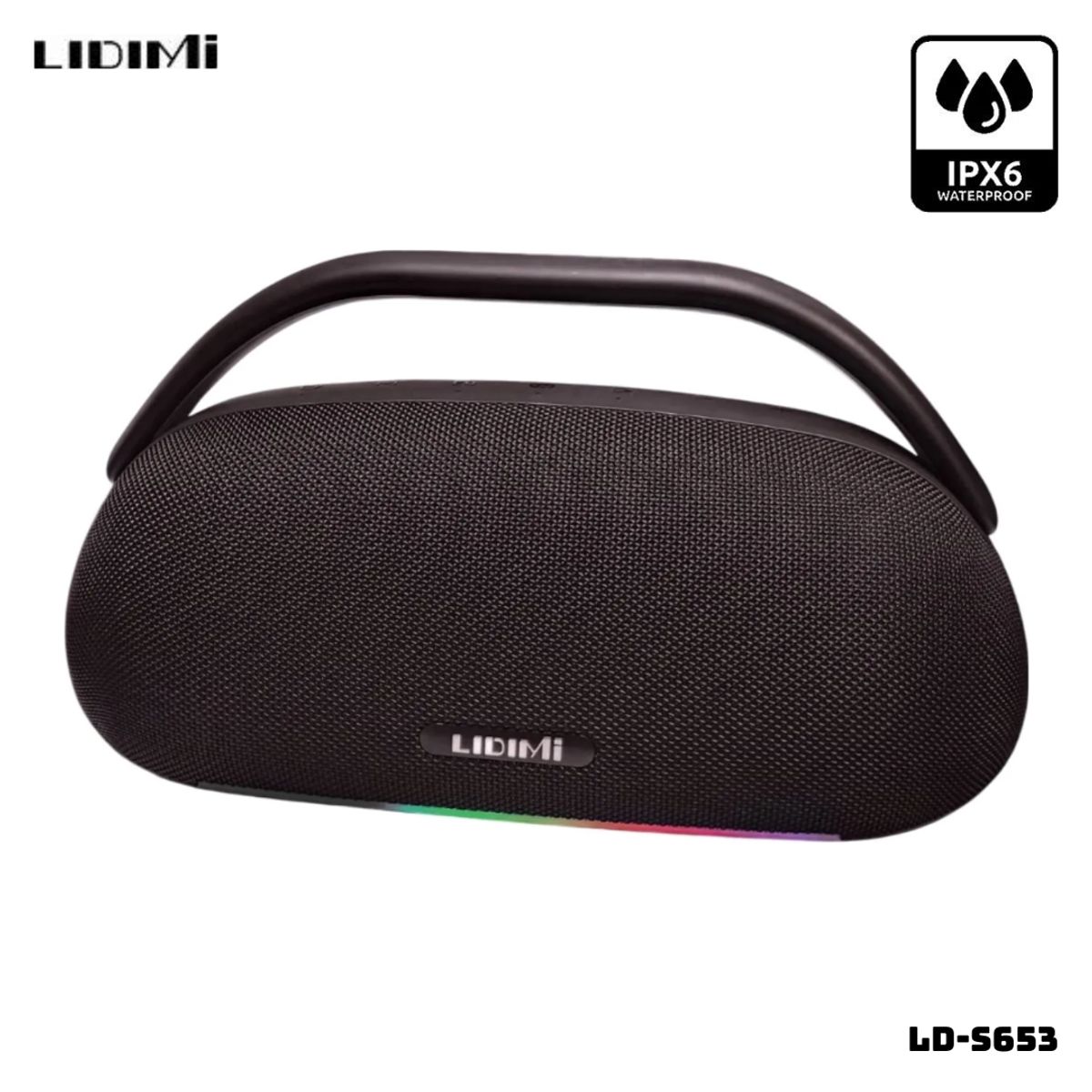 LIDIMI - PARLANTE LIDIMI BLUETOOTH 120W NEGRO - LD-S653