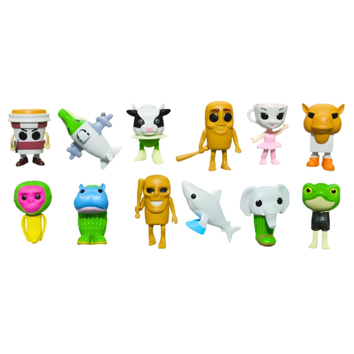 GENERICO - Juguete Set de Figuras de Colección Memes Italianos x 12