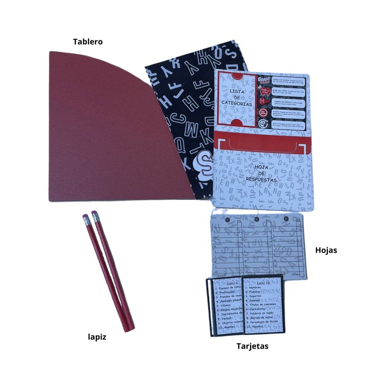 GENERICO - Juego De Mesa Familiar STOP Se acabó el Tiempo Verano