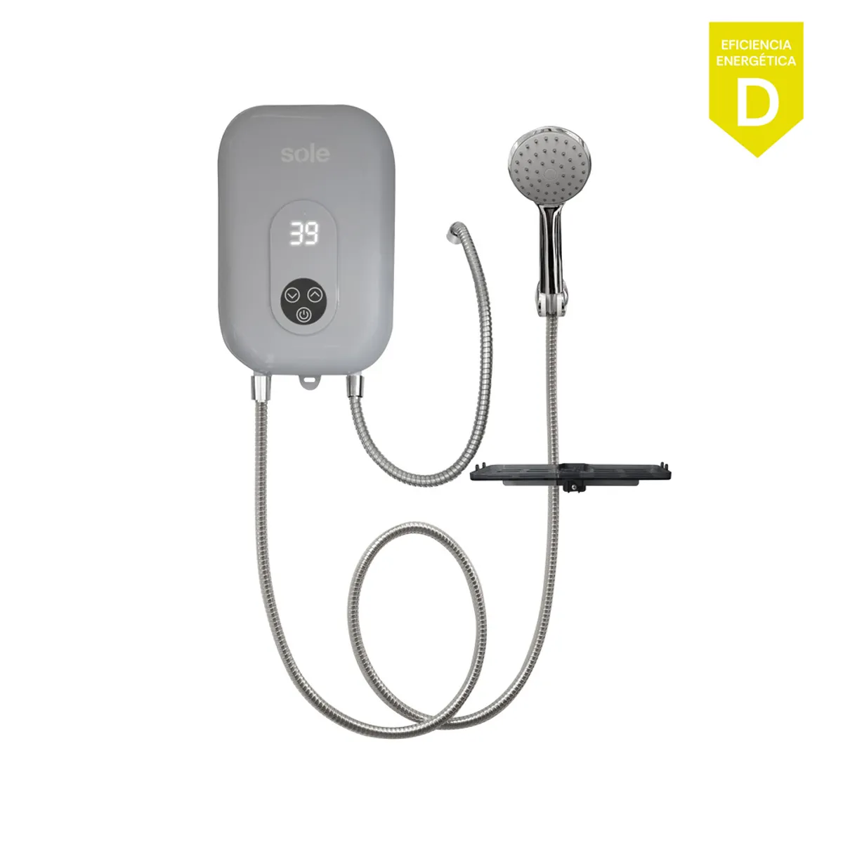 SOLE - Rapiducha Sole Turbo Max Ultra 5500w C/a Gris Oscuro 5.5 Kw