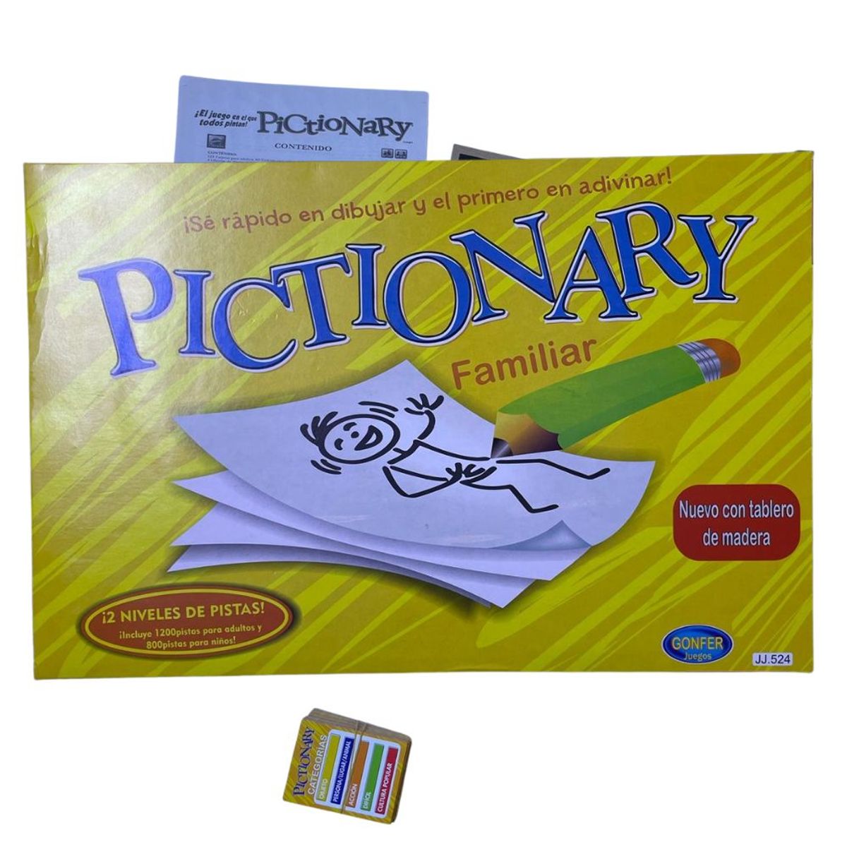 GENERICO - Juego De Mesa para Descubrir Pictionary para niños