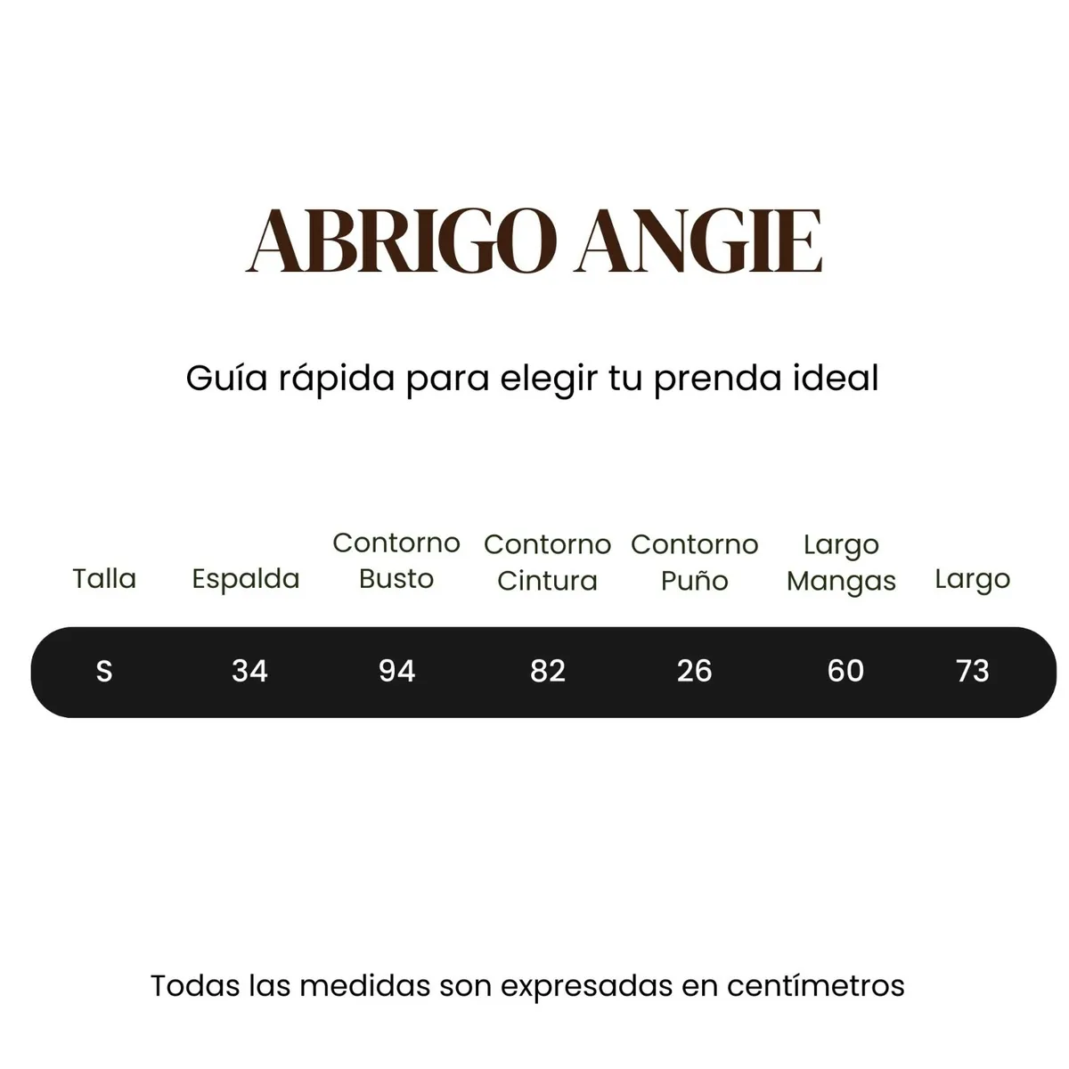 AMARELLY - ABRIGO PARA MUJER ANGIE