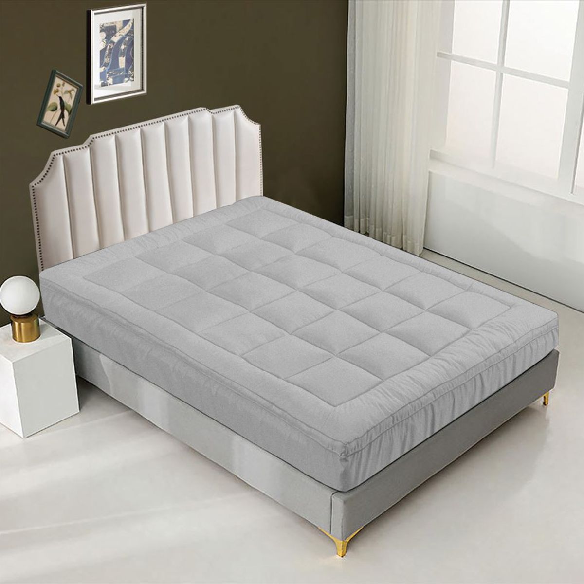 CASATEX - Topper de Colchon Impermeable 2 Plazas