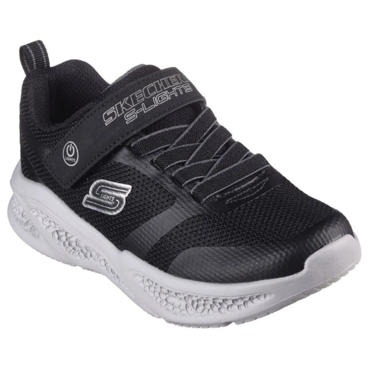 SKECHERS - Zapatilla Skechers Meteor-Lights 401675LBKGY Negro para PS