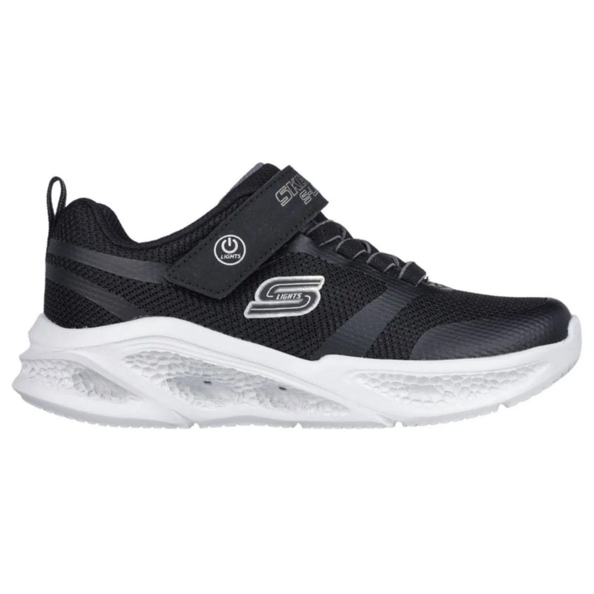 SKECHERS - Zapatilla Skechers Meteor-Lights 401675LBKGY Negro para PS