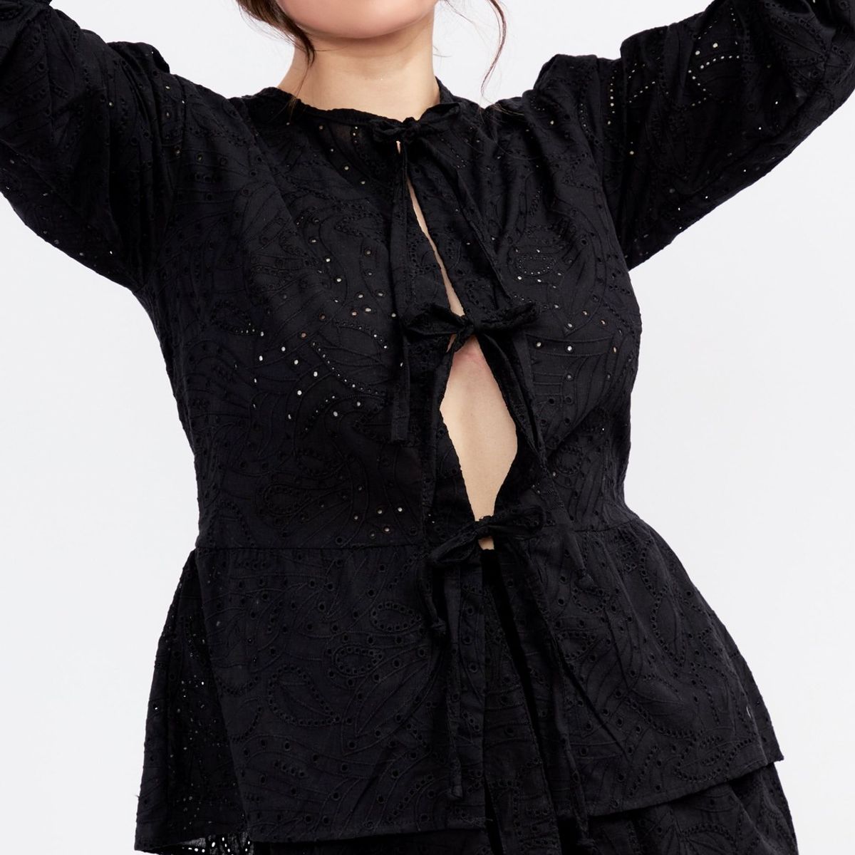 MISS LADY - Blusa Caual Mujer Broderi