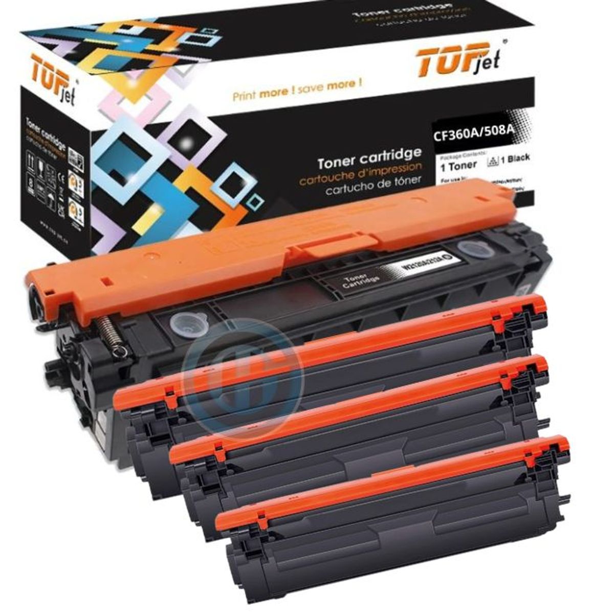 GENERICO - KIT DE TONER HP 508A COMPATIBLE