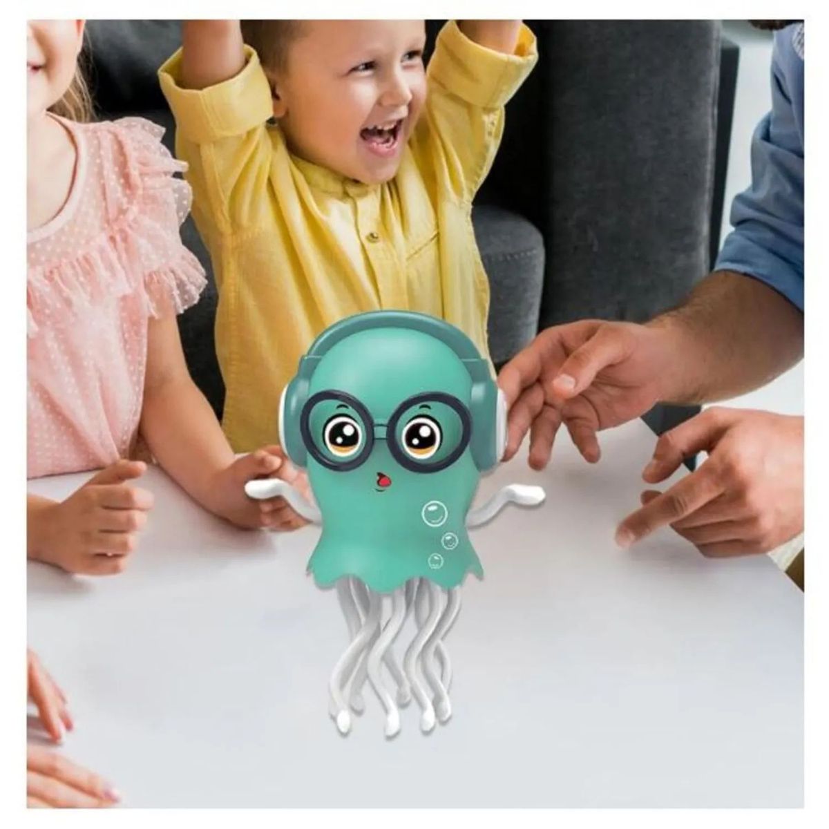 ROHS - Pulpo Interactivo -Turquesa Navideño