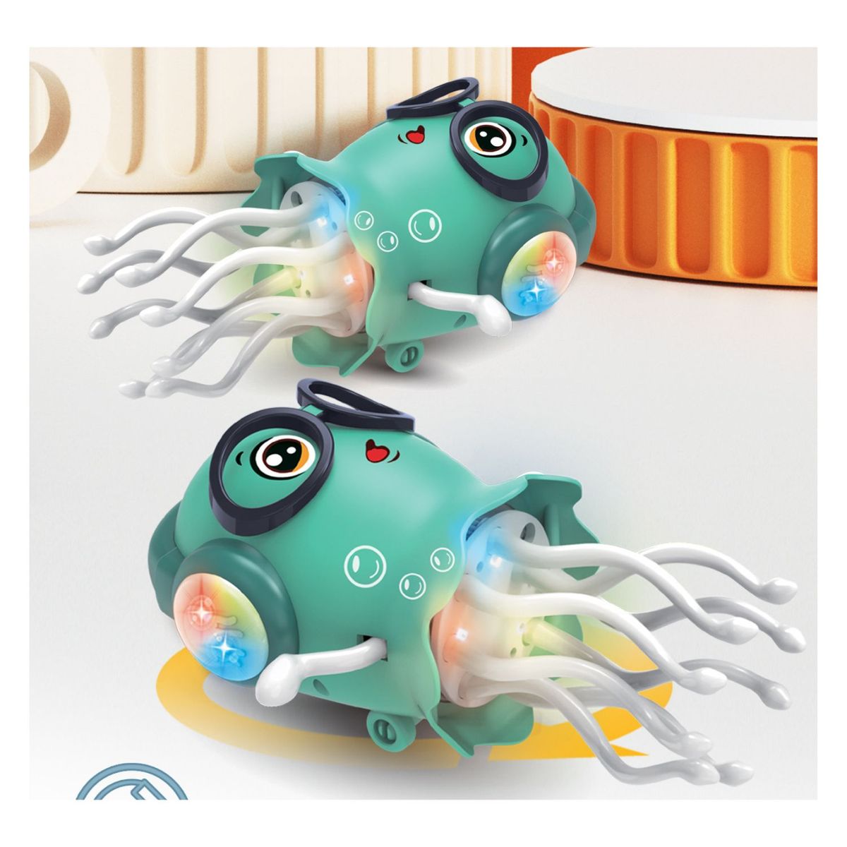 ROHS - Pulpo X4 Interactivo Eléctrico -Turquesa