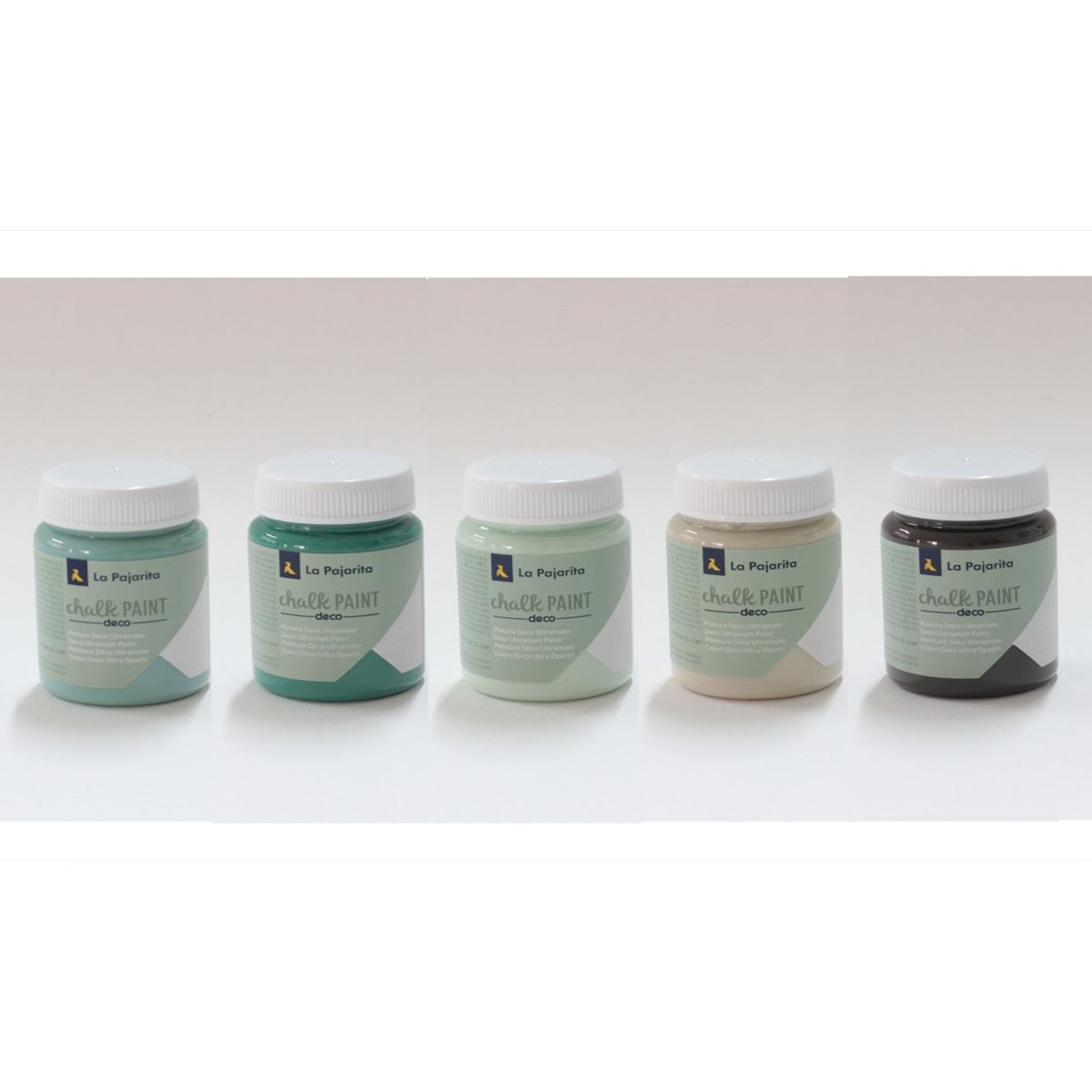 LA PAJARITA - Kit 5 colores Chalk Paint 75ml