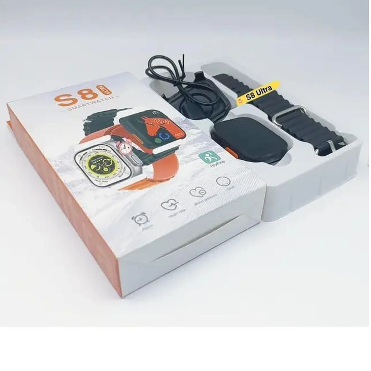 OEM - S8 ULTRA NEGRO SMARTWATCH FIT SMART