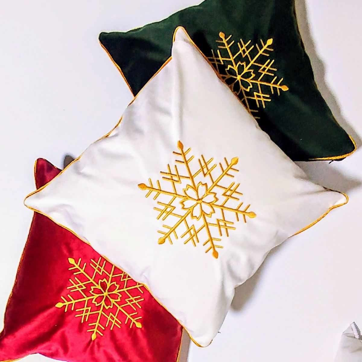 GENERICO - Cojín Navideño Copo 45 X