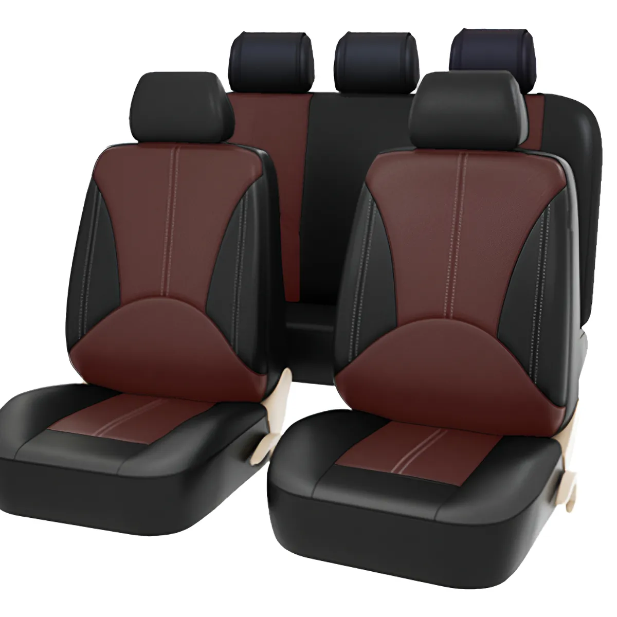 U BUY - Set Funda Cubre Asientos Ecocuero 9pc