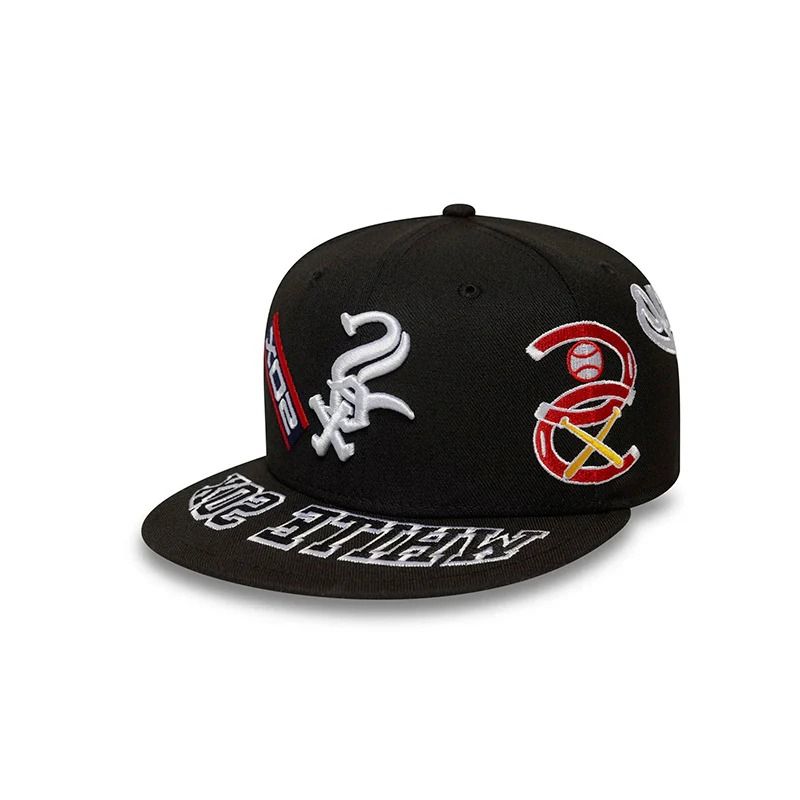 Casquette New Era 59FIFTY des White Sox – Noire