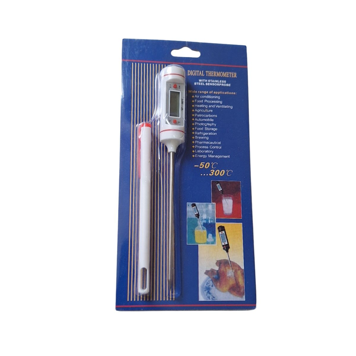 GENERICO - Termometro Digital Para Cocina y Laboratorio -50°C a 300°C WT-1