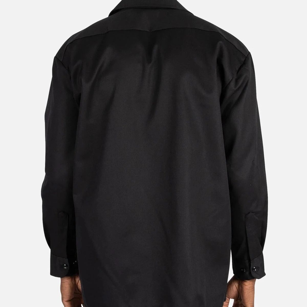 DICKIES - Camisa de trabajo Dickies de sarga de manga larga para hombre