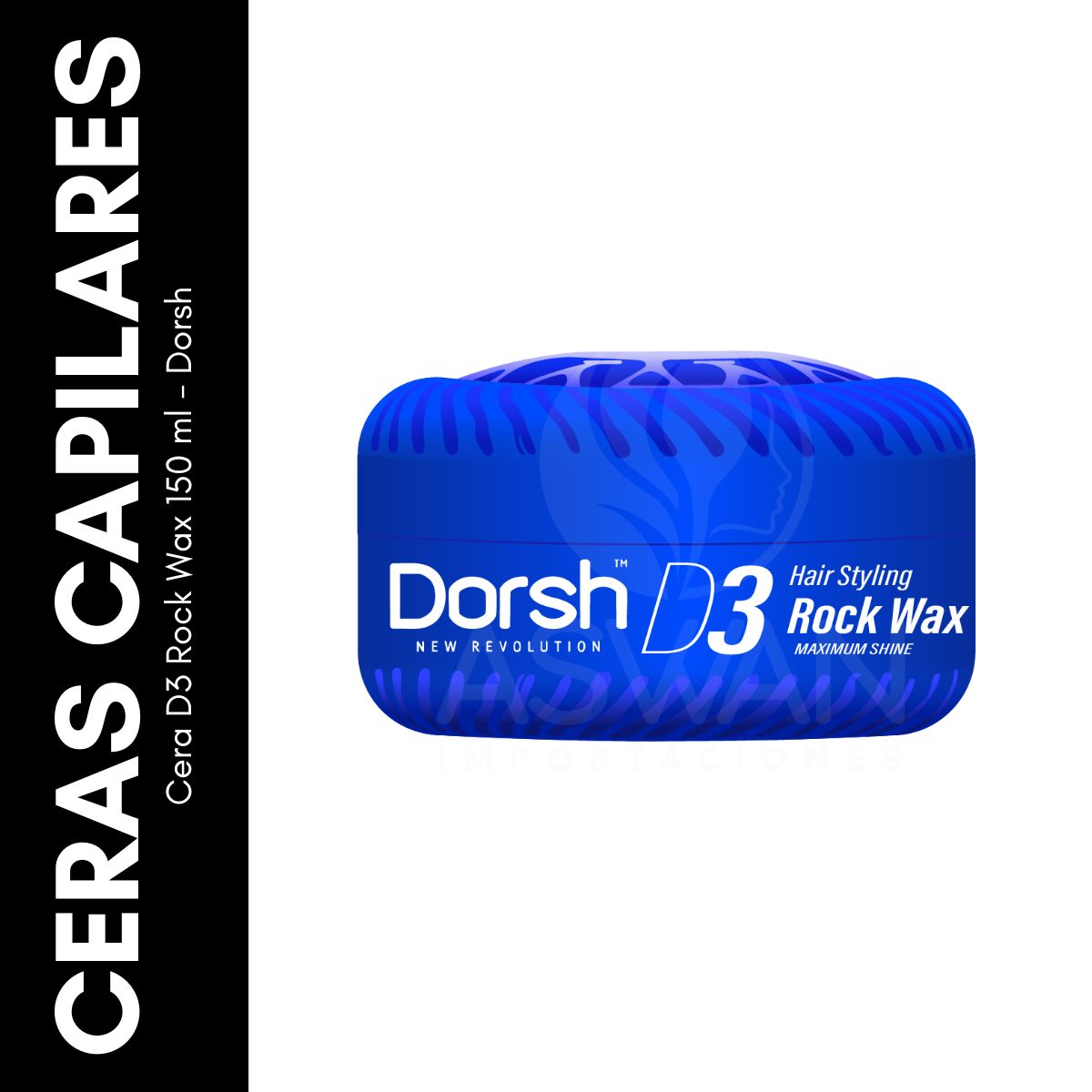 GENERICO - Cera D3 Rock Wax 150 ml - Dorsh