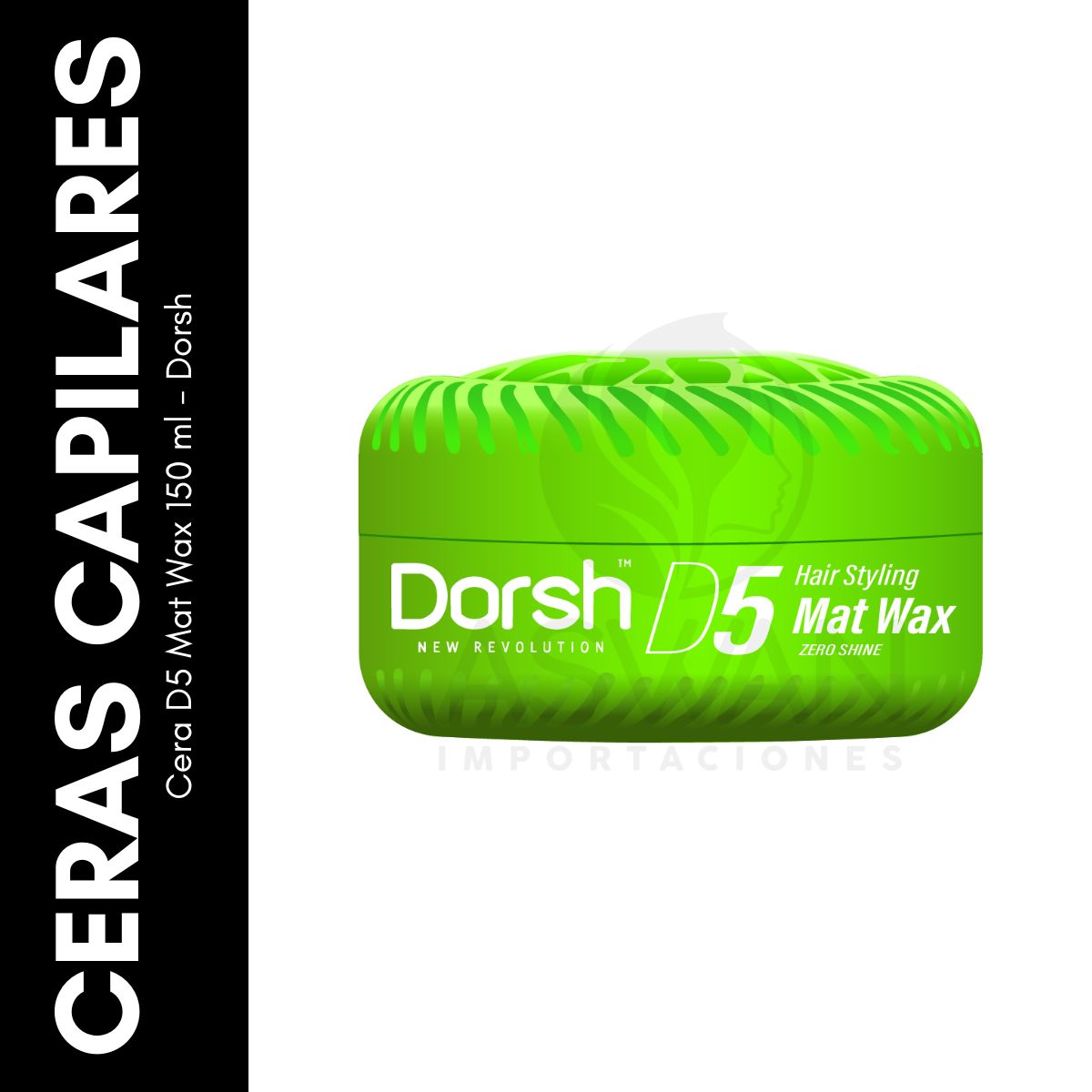 GENERICO - Cera D5 Mat Wax 150 ml - Dorsh