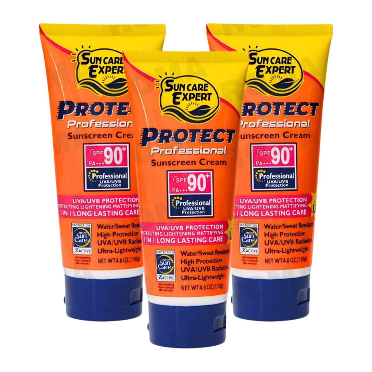 WOKALI - PACK 3 PROTECTOR SOLAR 90 SPF 130G WOKALI