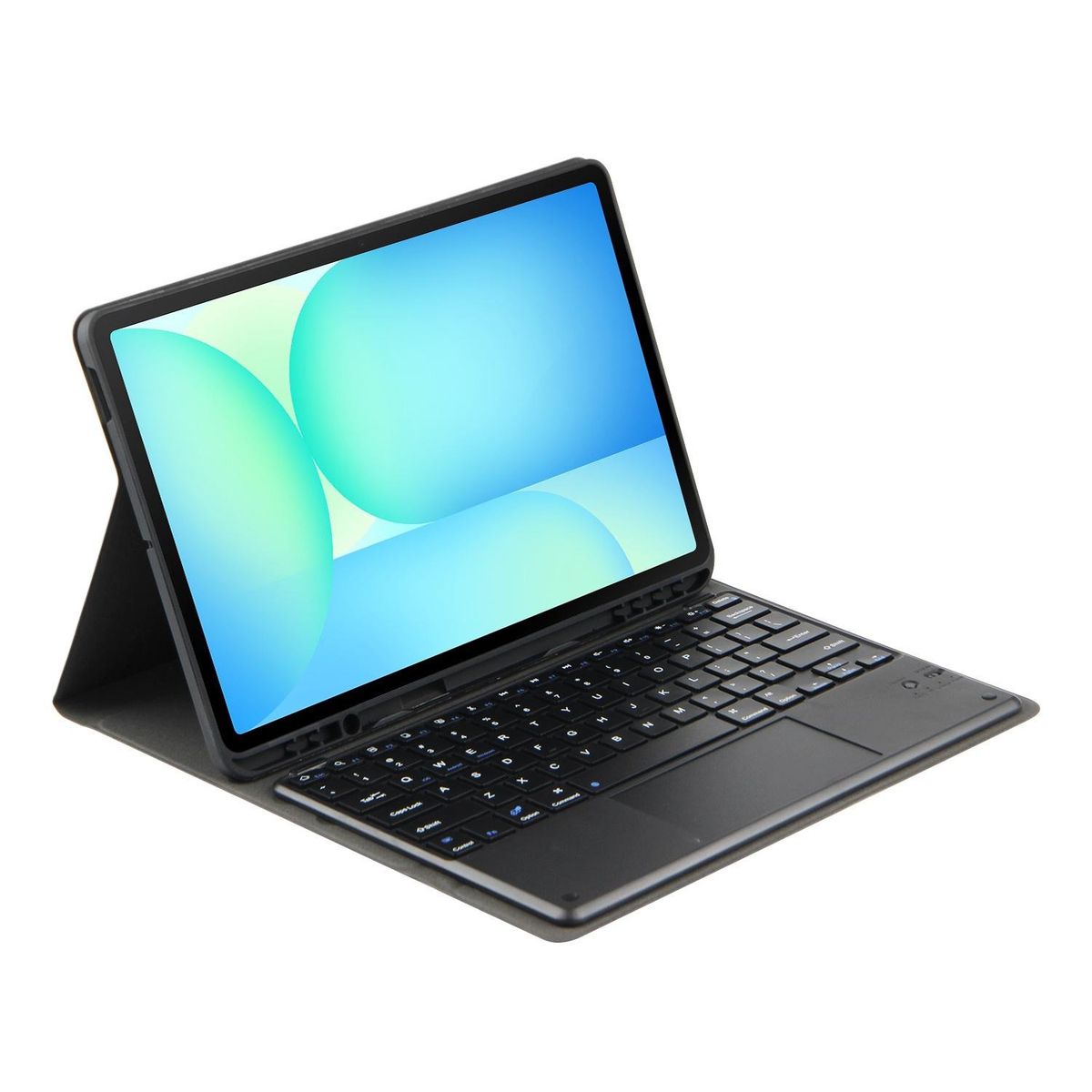 GENERICO - Funda Con Teclado Bluetooth Touchpad para Samsung S10 / S10 LITE /  S10 FE 10.9 " - NEGRO