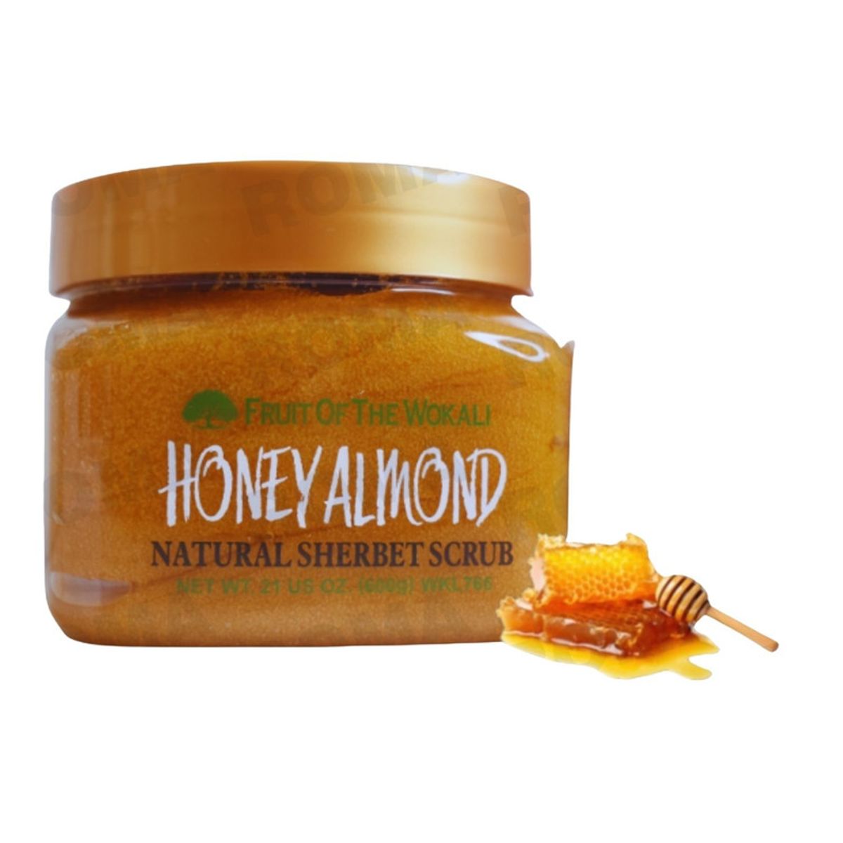 WOKALI - EXFOLIANTE CORPORAL HONEY ALMOND 600G WOKALI