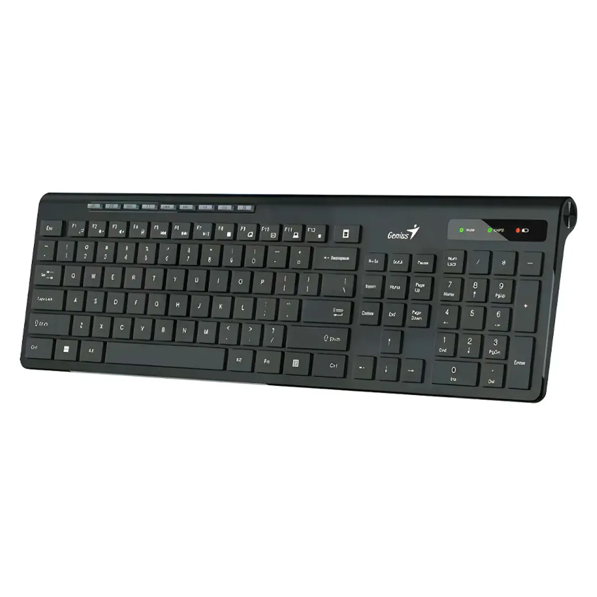GENIUS - TECLADO GENIUS SLIMSTAR 7230 WIRELESS AI COPILOT - NEGRO