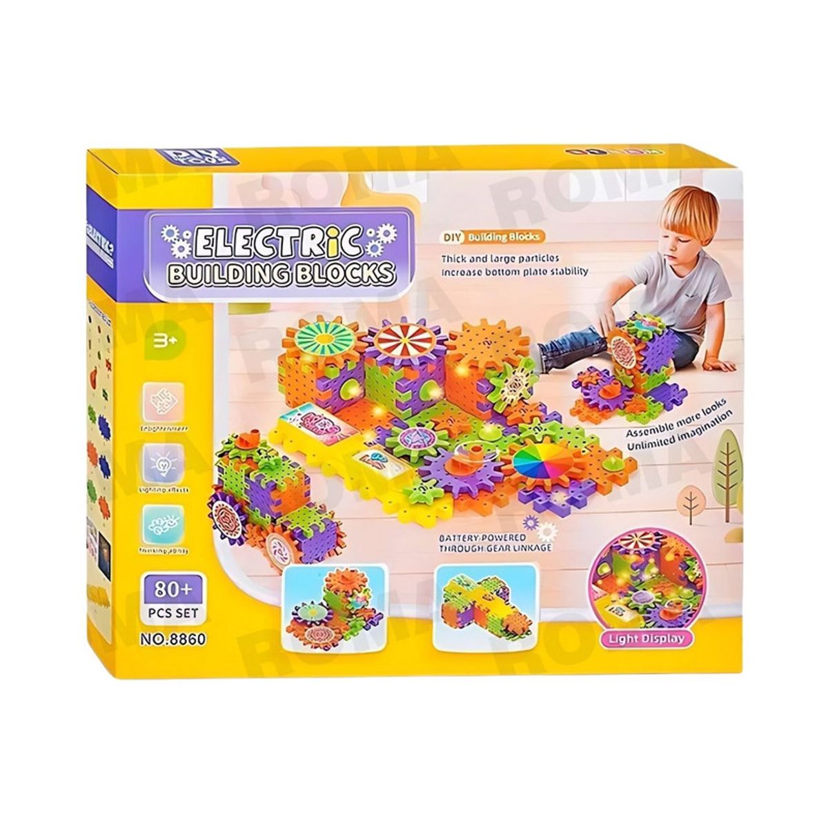 GENERICO - ENGRANAJE ELECTRÓNICO JUEGO DIDÁCTICO