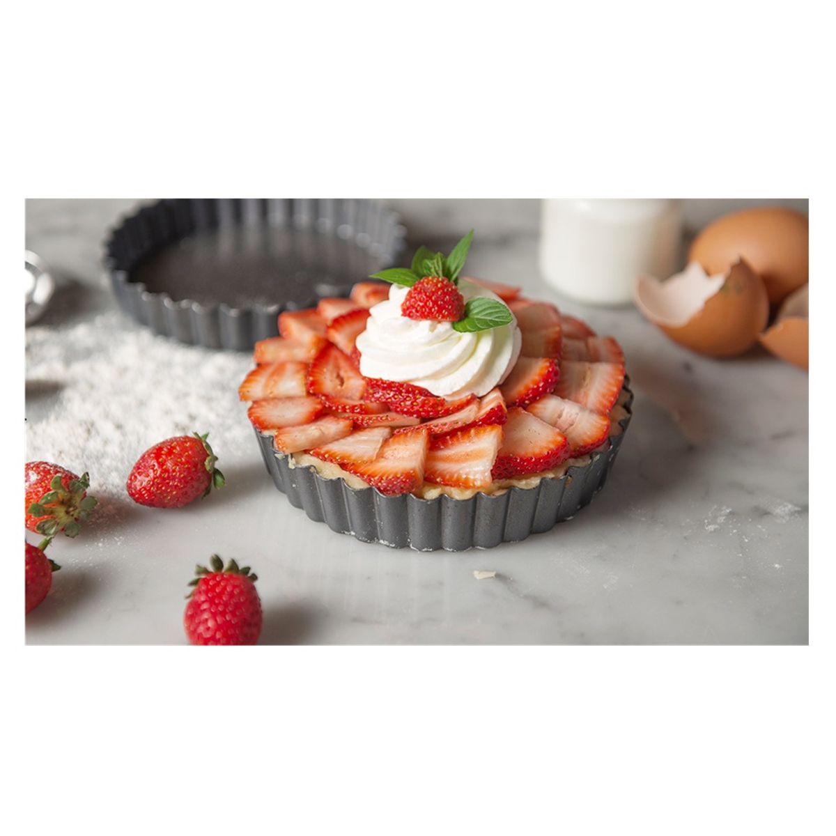 FACUSA - MOLDE PARA TARTA FACUSA 13 CM DE DIAMETRO