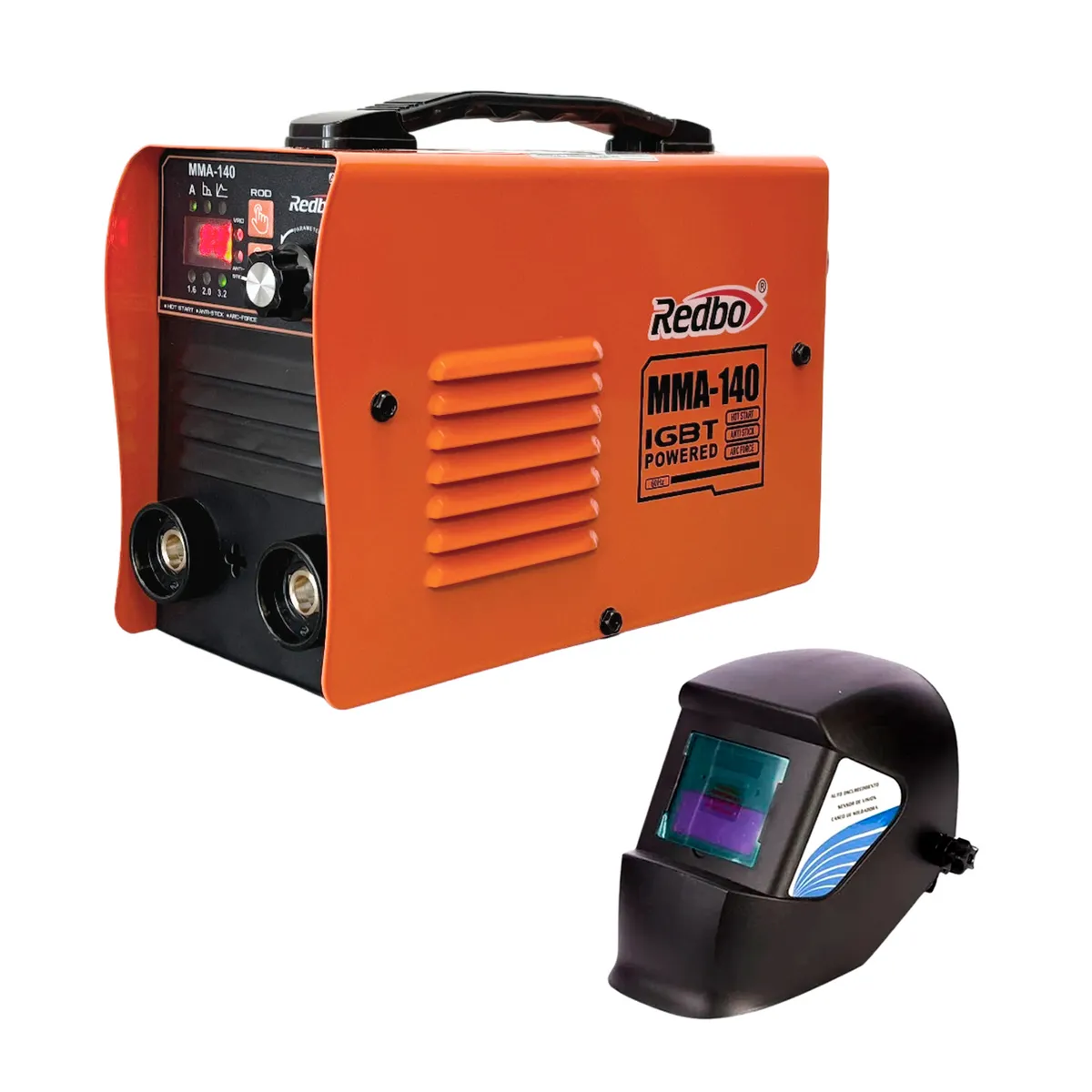 Soldadora Inverter Portátil 220v Redbo + Careta Fotosensible, marca REDBO - Foto Principal