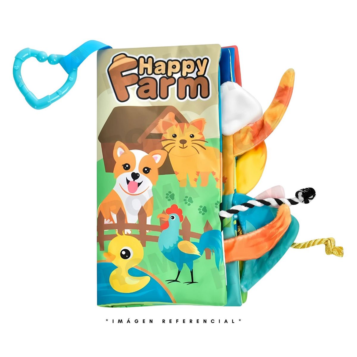 GENERICO - LIBRO SENSORIAL TITBABY - JUEGO DIDÁCTICO