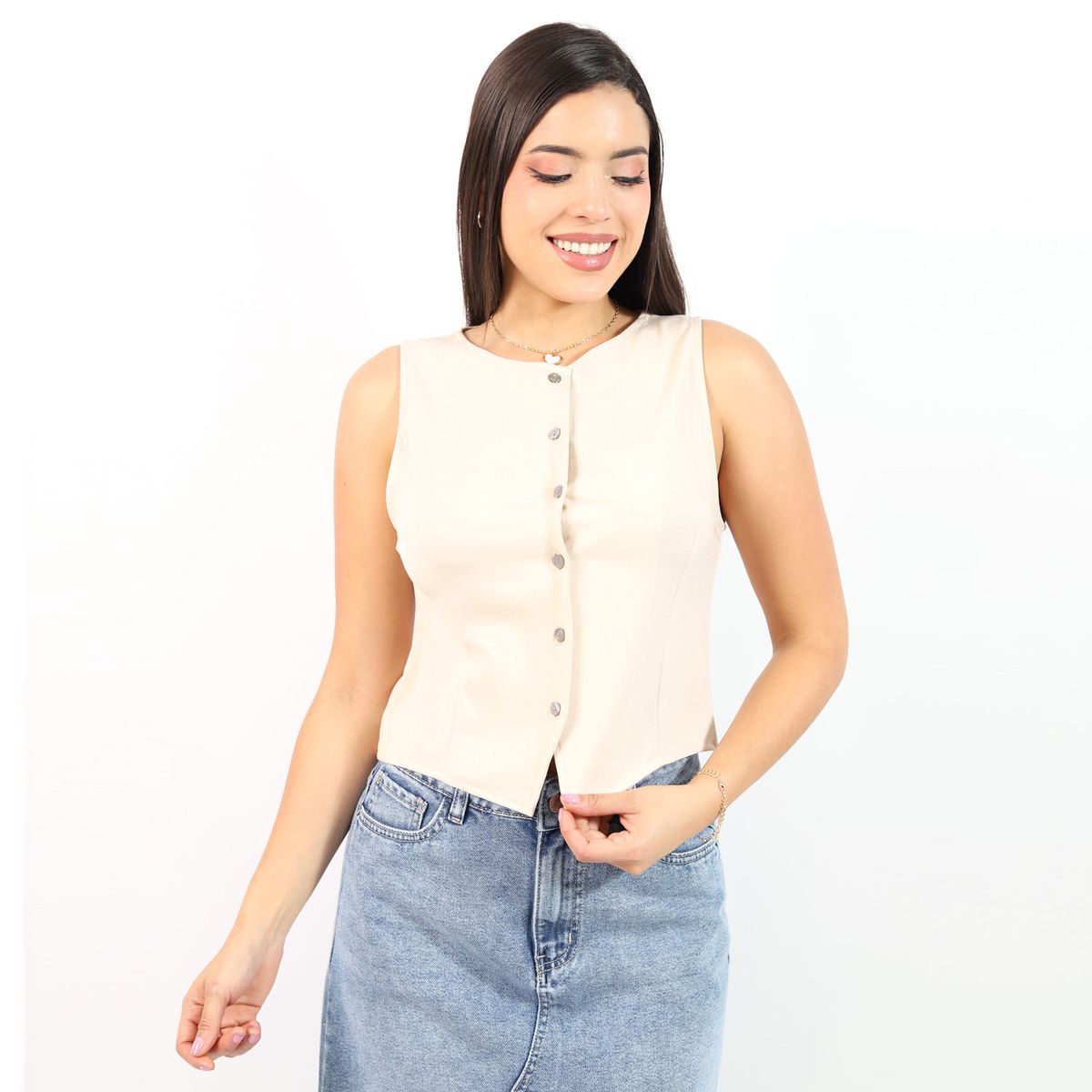 JAROLA - Chaleco Entallado Jarola Andrea