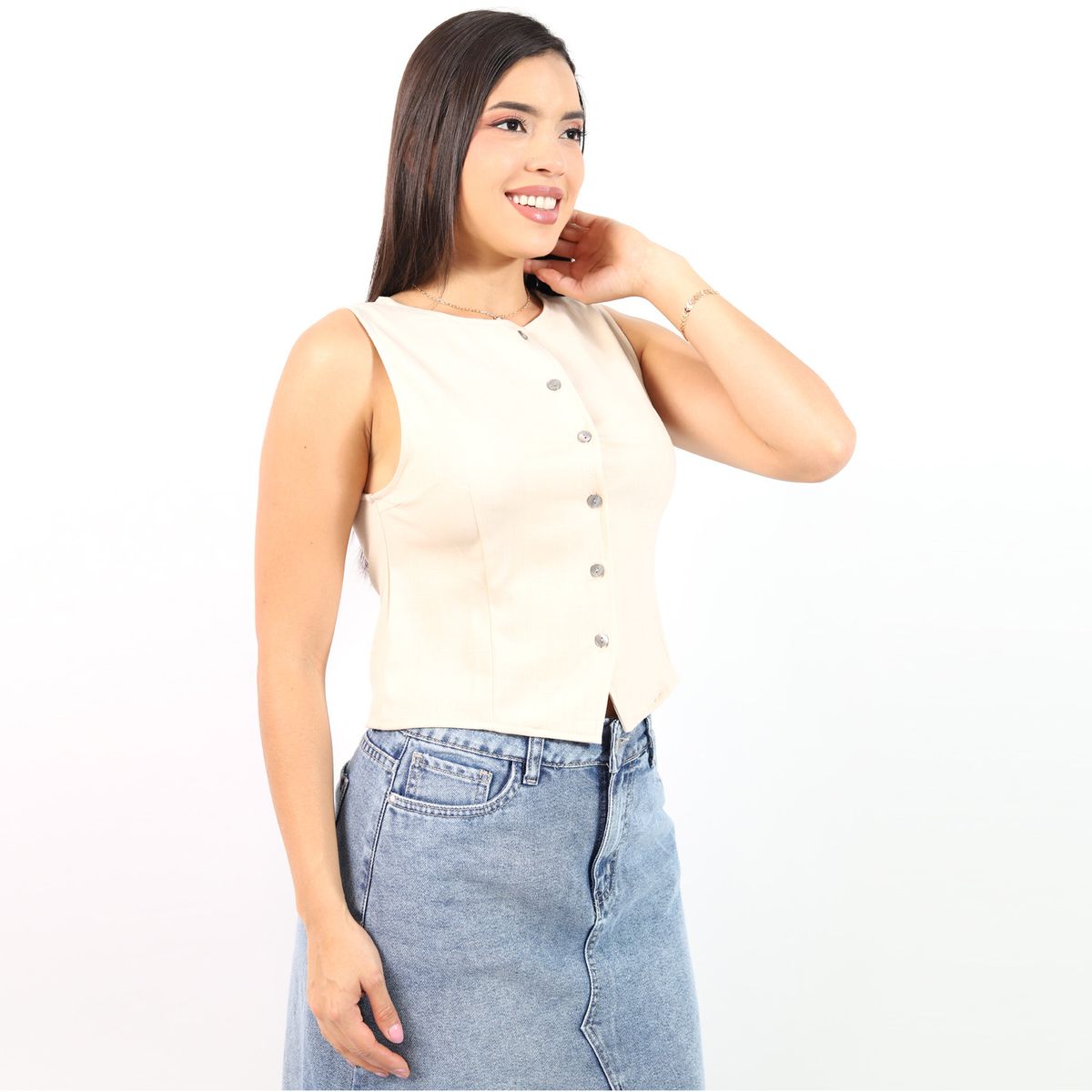 JAROLA - Chaleco Entallado Jarola Andrea