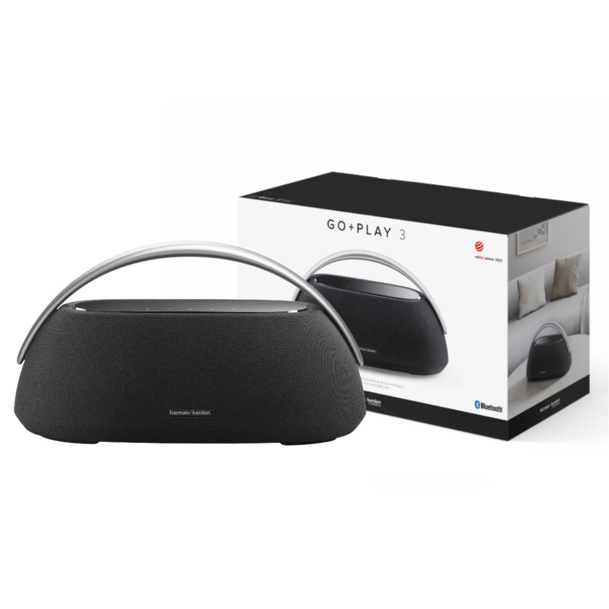 HARMAN KARDON - Parlante HARMAN KARDON GO + PLAY 3 160W con Panel Táctil - Negro