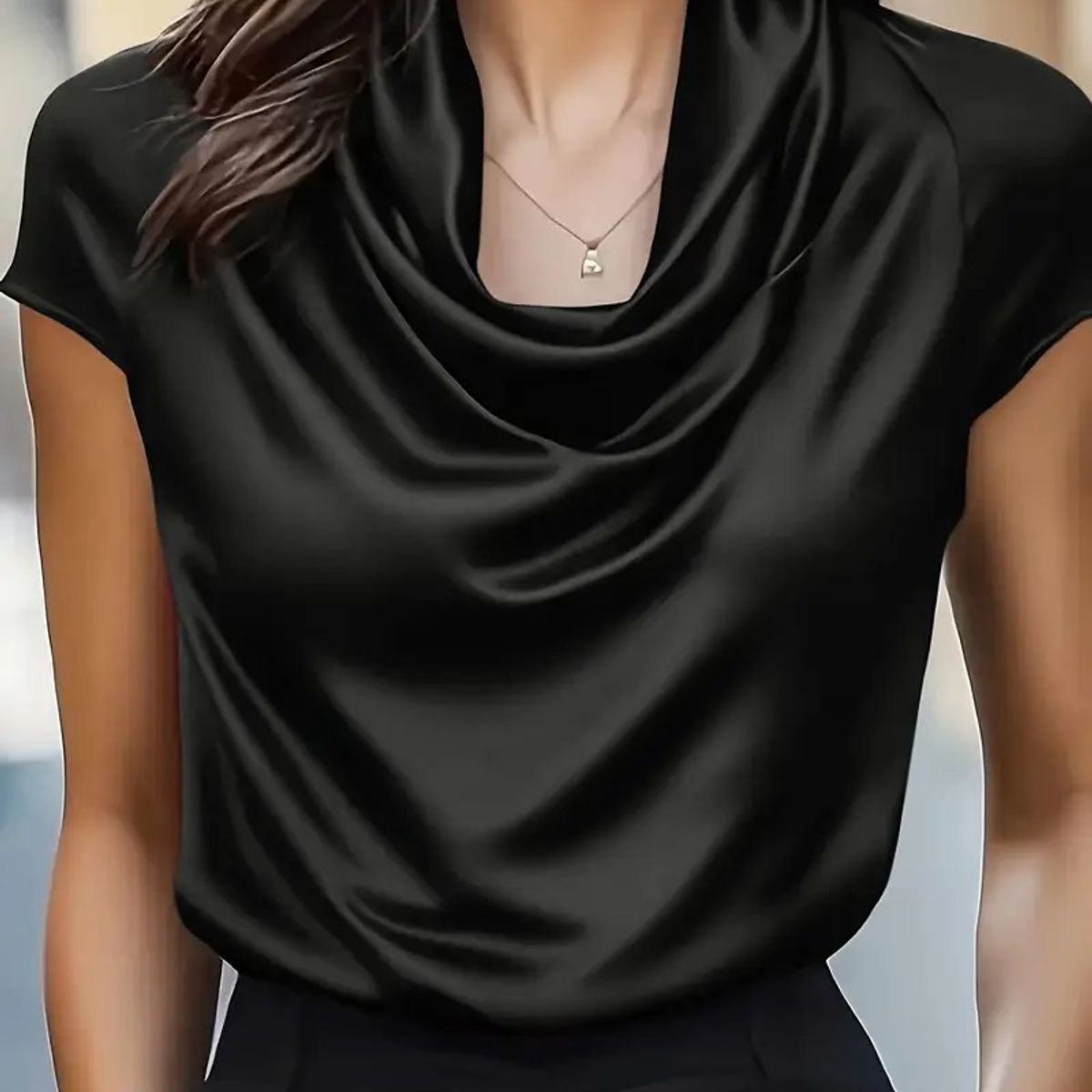 GENERICO - Blusa Manga Corta Casual Mujer - Talla XXL