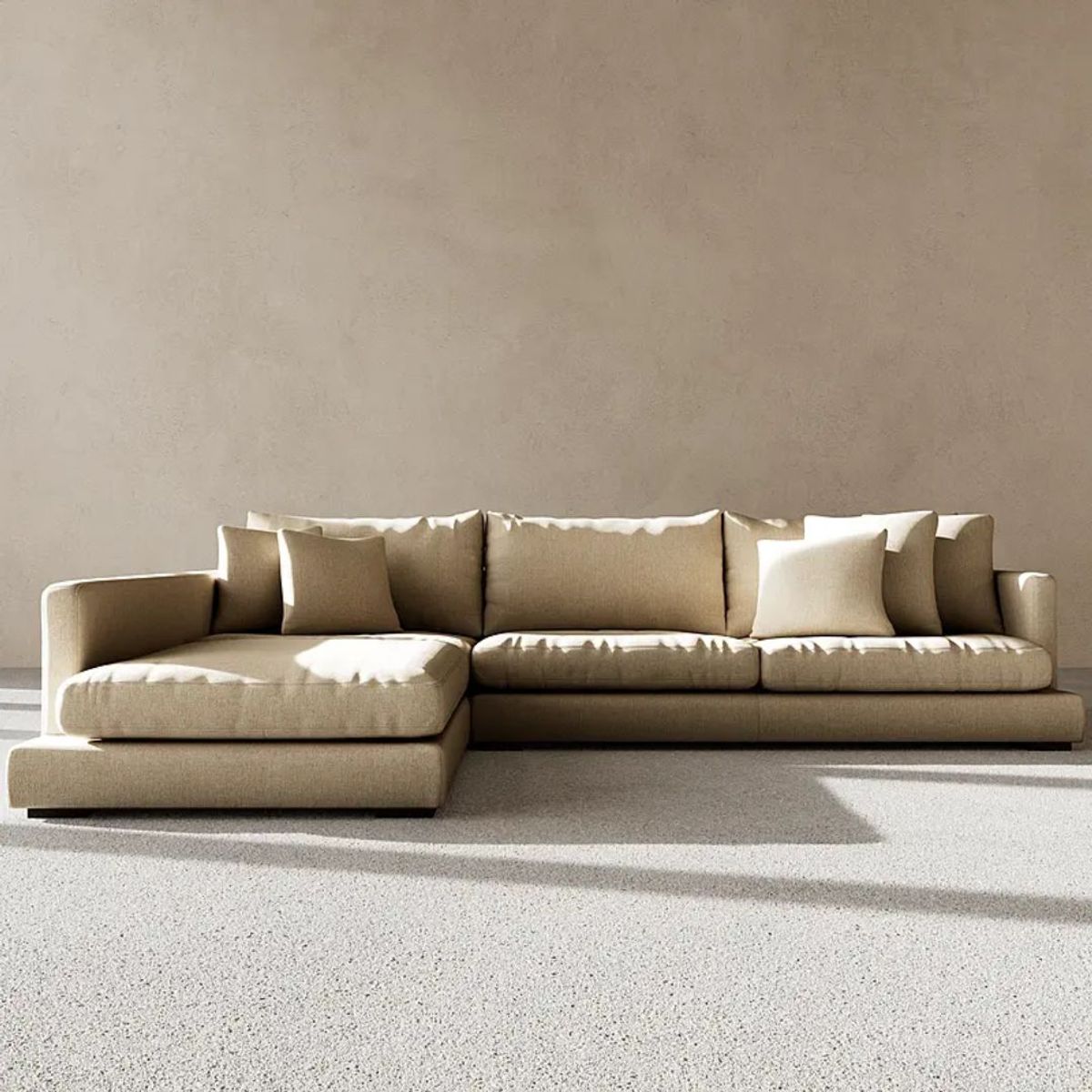 GENERICO - Seccional Island Izquierdo en Tela Chenille Antifluido