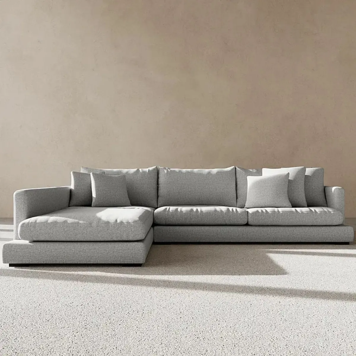 GENERICO - Seccional Island Izquierdo en Tela Chenille Antifluido